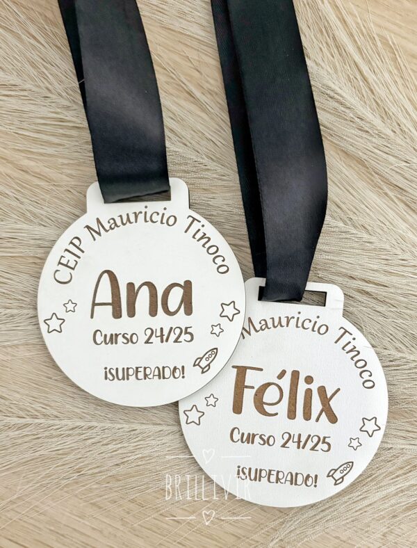 Medallas de Graduación Infantil - Imagen 2