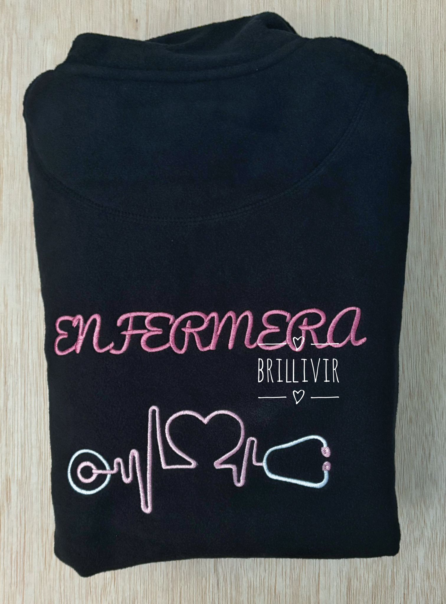 ✨ ENFERMERA Polares Profesionales Personalizados con Bordado ✨ - Imagen 5